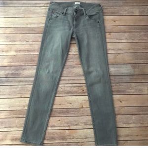 Hudson Lightwash gray skinny jean size 27